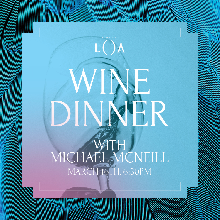 Wine Dinner With Michael McNeill