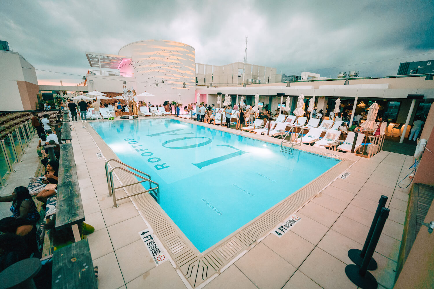 Departure Saturdays Pool Party at Rooftop L.O.A.
