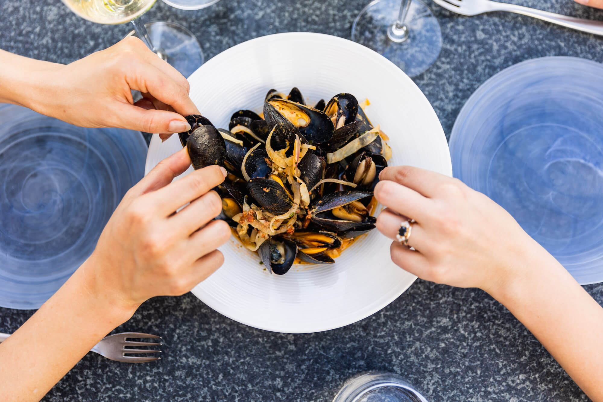 Rooftop L.O.A. mussels