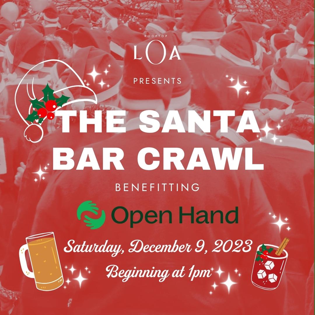 Santa Bar Crawl